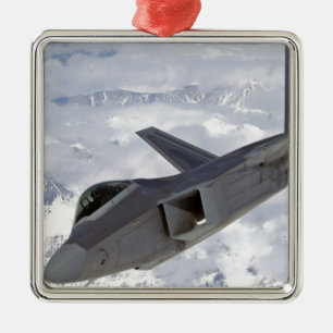 F-22 Raptor-Elmendorf AFB Metal Tree Decoration