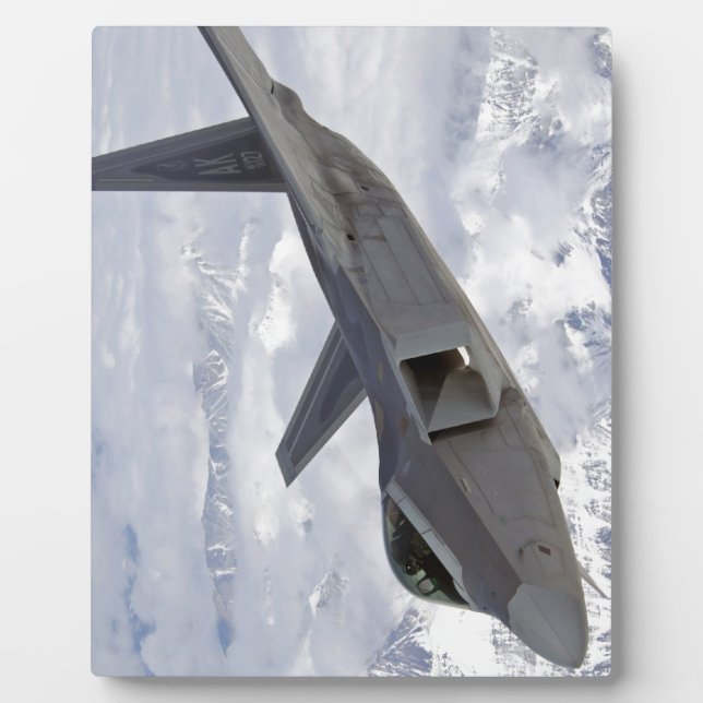 F-22 Raptor-Elmendorf AFB Plaque (Front)