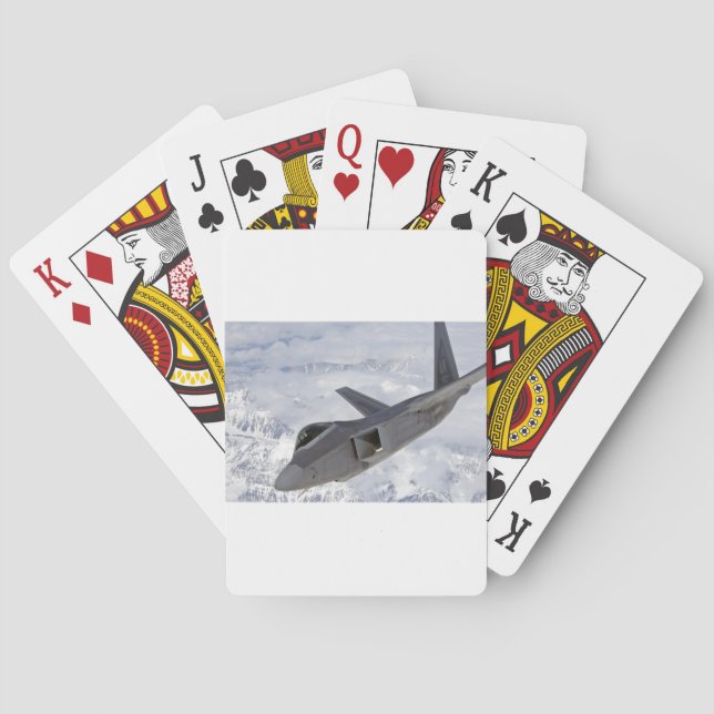 F-22 Raptor-Elmendorf AFB Playing Cards (Back)