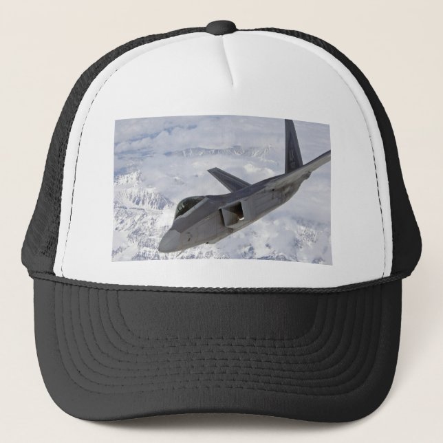F-22 Raptor-Elmendorf AFB Trucker Hat (Front)