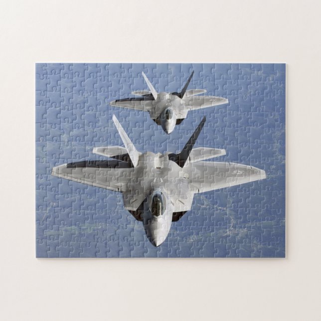 F-22 Raptor Fifth Generation Stealth Fighter Jet Jigsaw Puzzle (Horizontal)