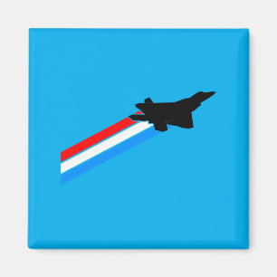 F-22 Raptor Fighter Jet Performance Magnet