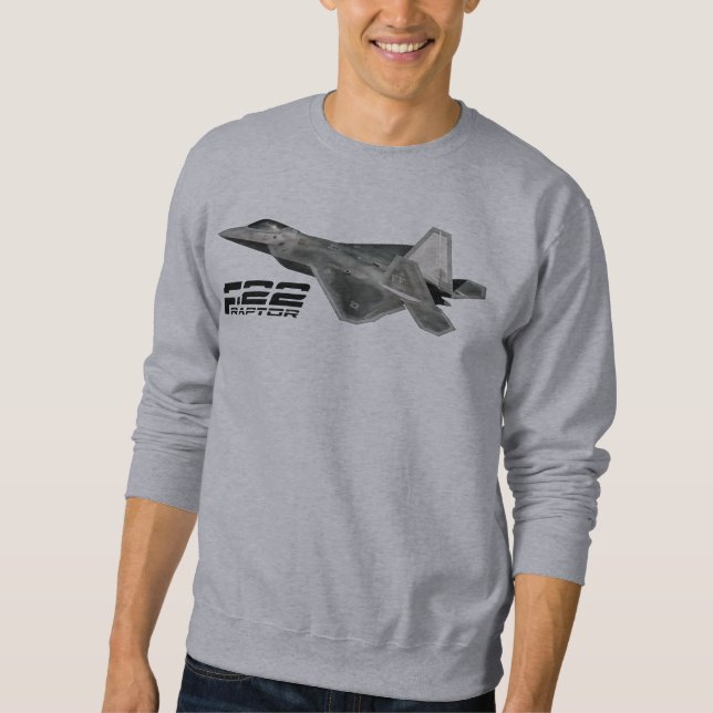 F-22 RAPTOR Men's Basic Sweatshirt (Front)