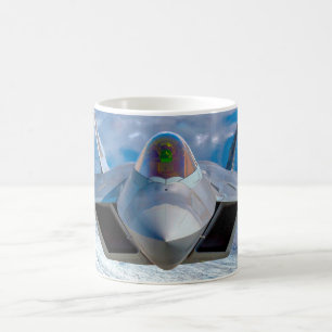 F-22 RAPTOR On Patrol! Mug
