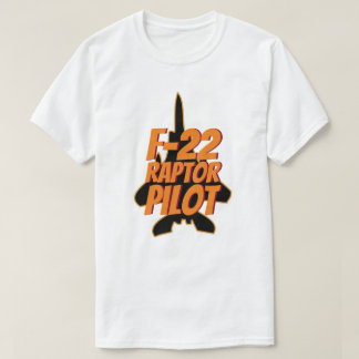 F-22 Raptor Pilot Military Jet Fighter T-Shirt