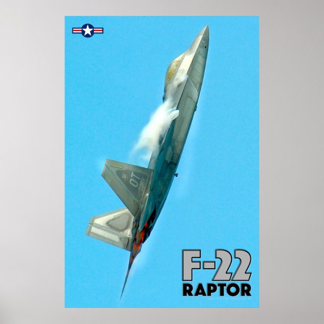 F-22 RAPTOR POSTER (Front)