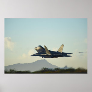 F-22 Raptor Poster