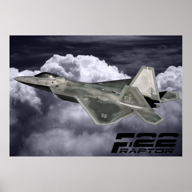 F-22 RAPTOR Print (Front)