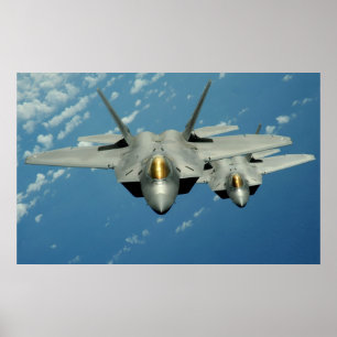 F-22 Raptors Poster