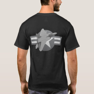 F-22 Rapture Military Fighter Jet T-Shirt