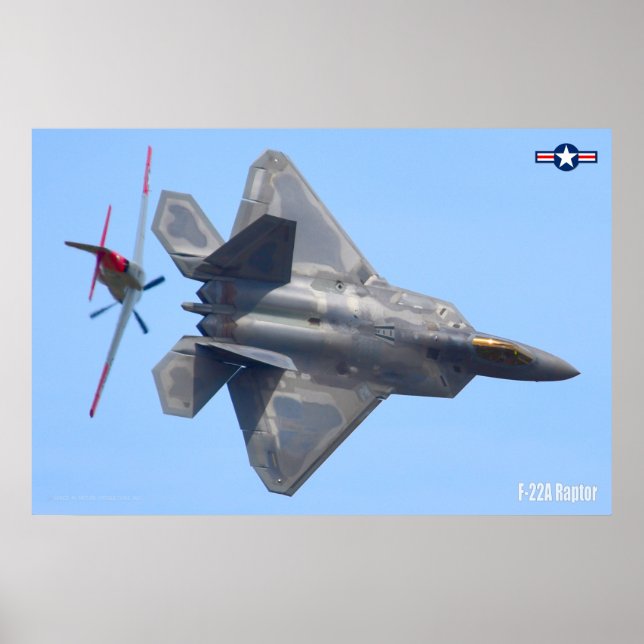 F-22A RAPTOR POSTER (Front)