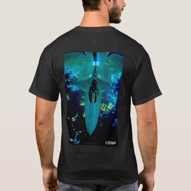 F-22A RAPTOR T-Shirt (Back)