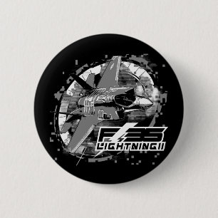 F-35 Lightning II 6 Cm Round Badge