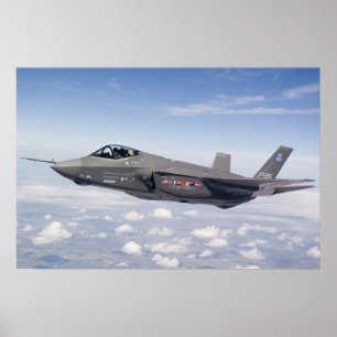 F-35 Lightning II Aircraft Poster