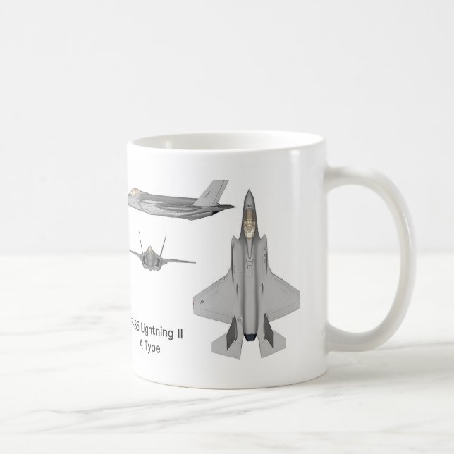 F-35 Lightning II Coffee Mug (Right)