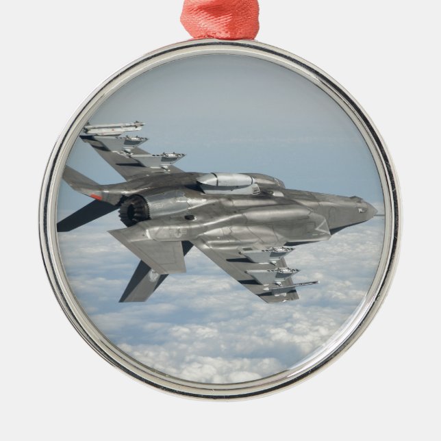 F-35 Lightning II Metal Tree Decoration (Front)