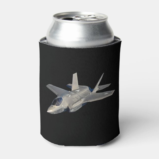 F-35 Lightning II Panther Jet Fighter Can Cooler (Can Front)