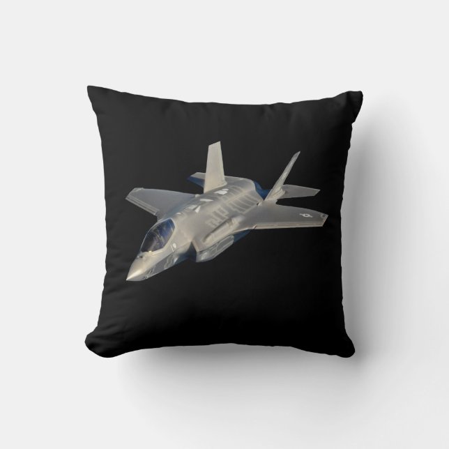 F-35 Lightning II Panther Jet Fighter Cushion (Front)