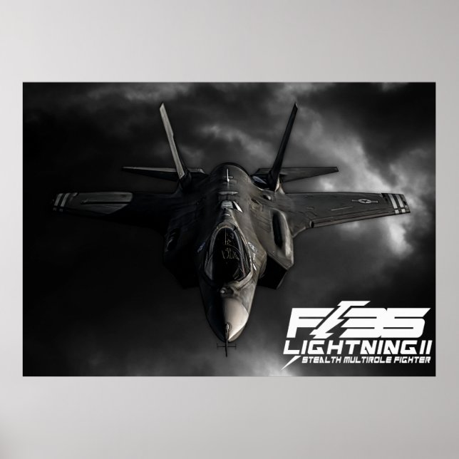 F-35 Lightning II Poster (Front)