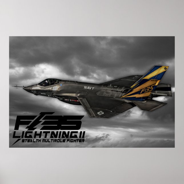 F-35 Lightning II Poster (Front)