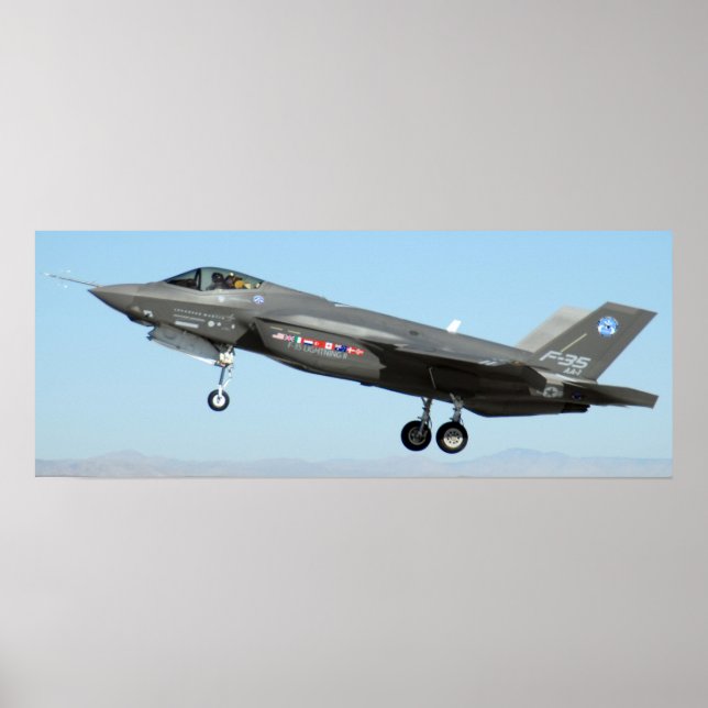 F-35 Lightning II Poster (Front)