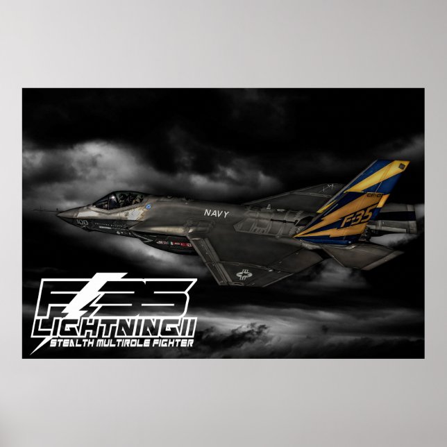 F-35 Lightning II Poster (Front)