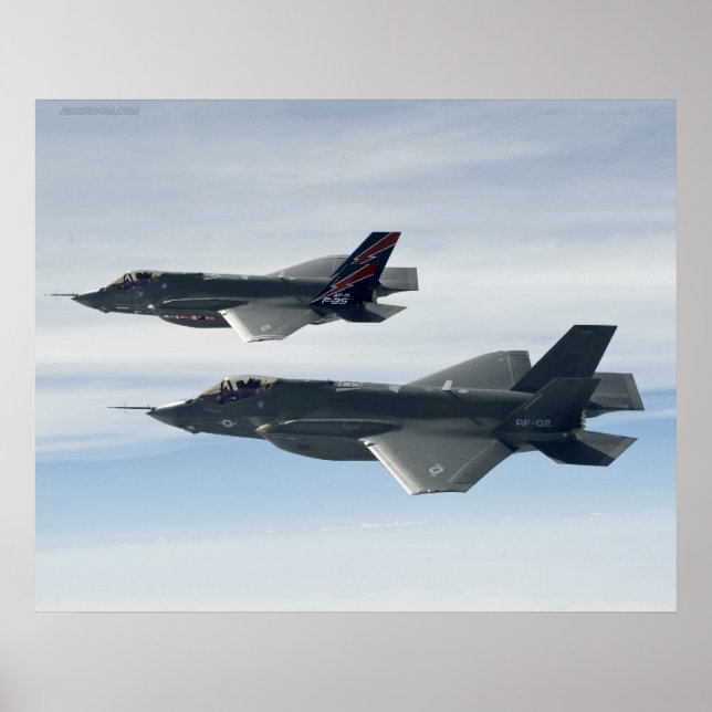 F-35 Lightning Poster (Front)