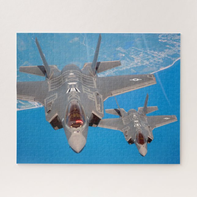 F-35A LIGHTNING II (16x20 INCH) Jigsaw Puzzle (Horizontal)