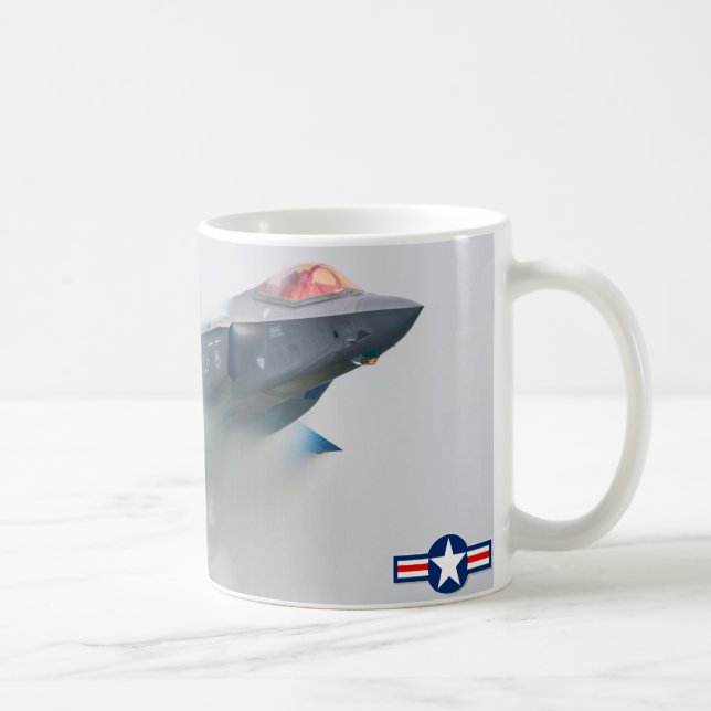 F-35A LIGHTNING II "Boom" Mug (Right)