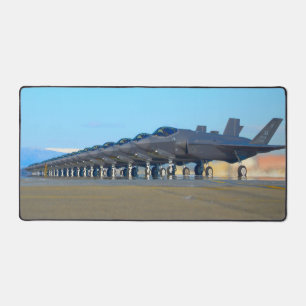 F-35A LIGHTNING II DESK MAT