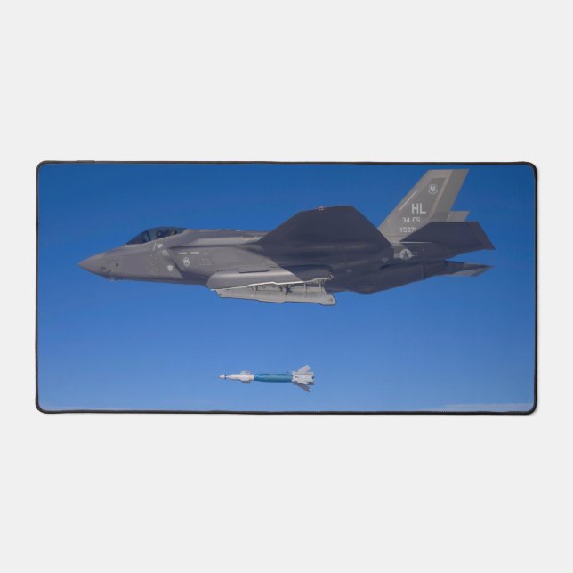 F-35A LIGHTNING II DESK MAT (Front)