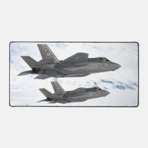 F-35A LIGHTNING II DESK MAT