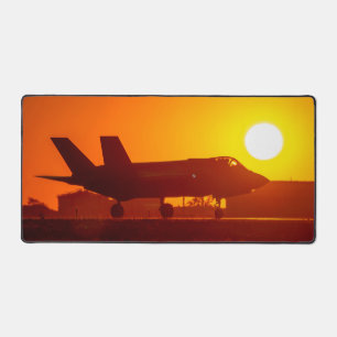 F-35A LIGHTNING II DESK MAT