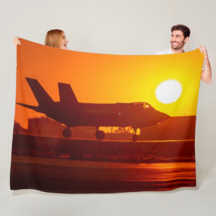 F-35A LIGHTNING II FLEECE BLANKET