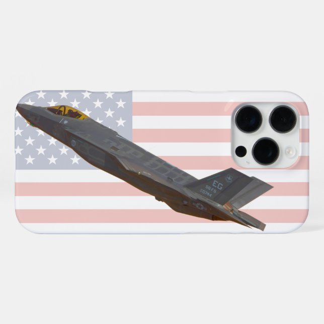 F-35A LIGHTNING II iPhone CASE (Back Horizontal)