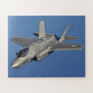 F-35A Lightning II Joint Strike Fighter 58th Jigsaw Puzzle