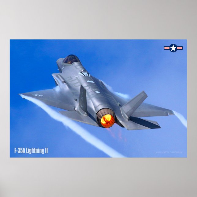 F-35A LIGHTNING II POSTER (Front)