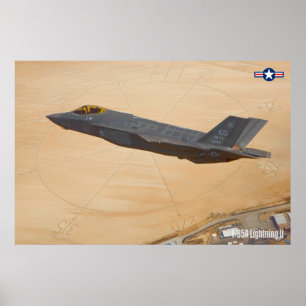 F-35A LIGHTNING II POSTER