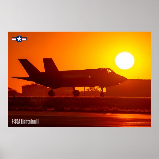 F-35A LIGHTNING II POSTER (Front)