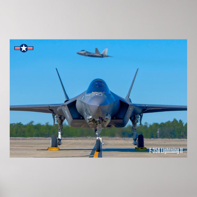 F-35A LIGHTNING II POSTER (Front)