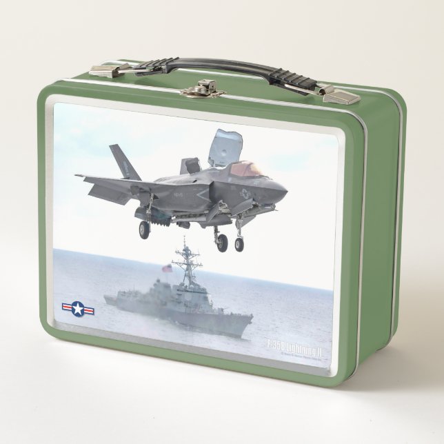F-35B LIGHTNING II METAL LUNCH BOX (Front)