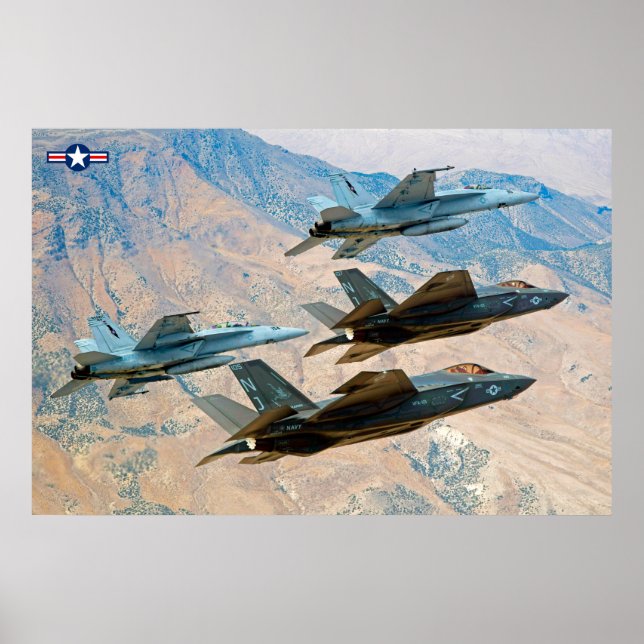 F-35C LIGHTNING II POSTER (Front)