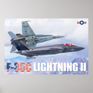 F-35C LIGHTNING II POSTER