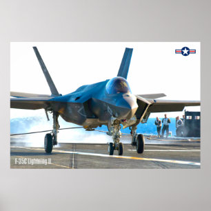 F-35C LIGHTNING II POSTER