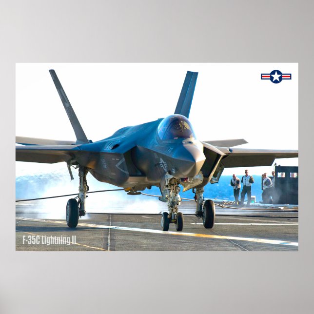 F-35C LIGHTNING II POSTER (Front)
