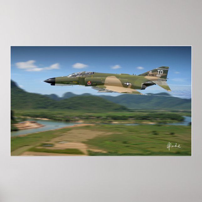 "F-4 Low Pass" Poster (Front)