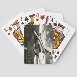 F-4 Phantom Fighter Jet Playing Cards