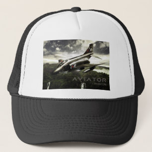 F-4 Phantom Fighter Jet Trucker Hat