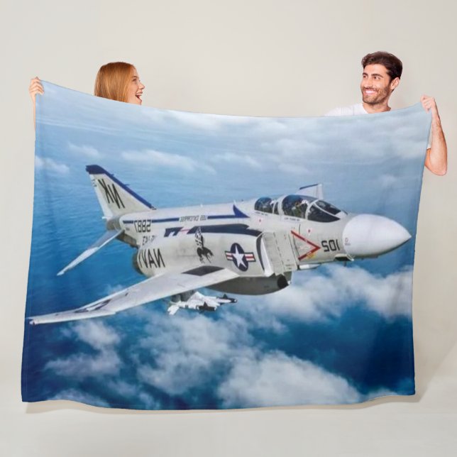 F-4 PHANTOM FLEECE BLANKET (In Situ)