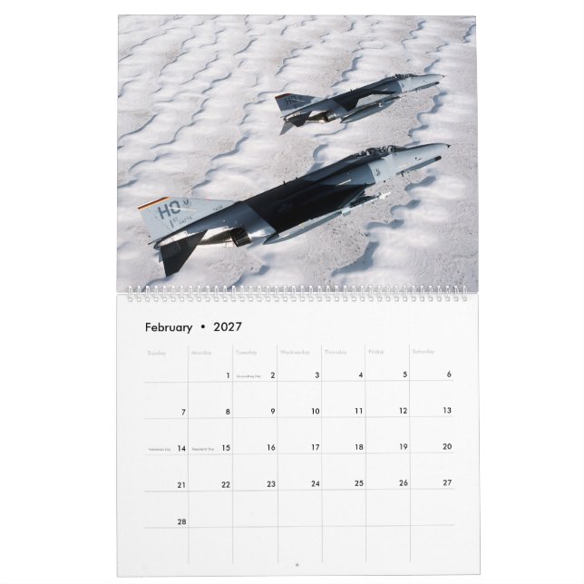 F-4 Phantom II Calendar (Feb 2027)
